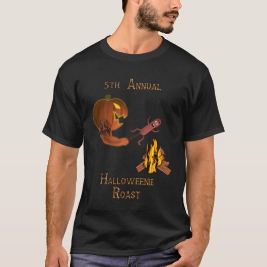 Halloweenie Braten - dunkle Shirts (Vorderseite)
