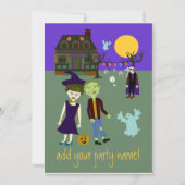 Halloweenies Einladung 2 (Vorderseite)