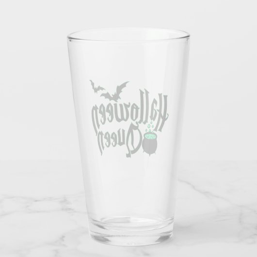 Halloweenkönigin Glas (Rückseite)