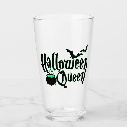 Halloweenkönigin Glas (Vorderseite)