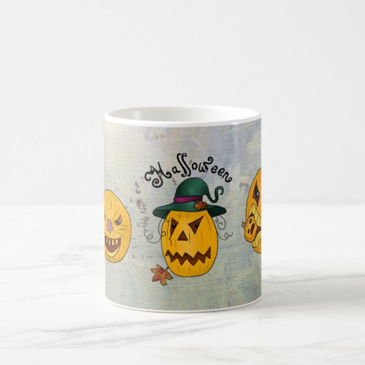 Halloweenkürbis Kaffeetasse (Mittel)