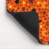 Halloweenmond u. -sterne mousepad (Ecke)