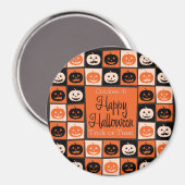 Halloweenmosaik Magnet (Vorderseite/Rückseite)