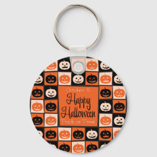 Halloweenmosaik Schlüsselanhänger