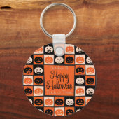 Halloweenmosaik Schlüsselanhänger (Vorderseite)