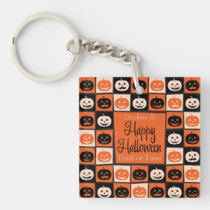 Halloweenmosaik Schlüsselanhänger