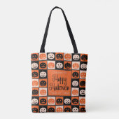 Halloweenmosaik Tasche (Rückseite)