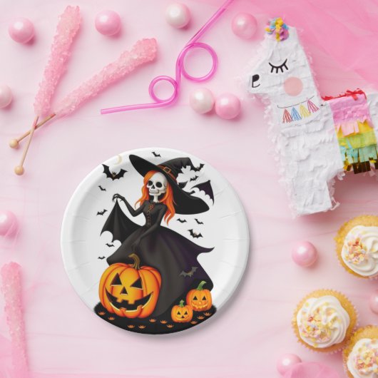 Halloweenmöwe Pappteller (Party)