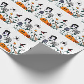 HalloweenPackpapier 2013 Geschenkpapier (Ecke)