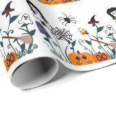 HalloweenPackpapier 2013 Geschenkpapier (Rolleneckpunkt)