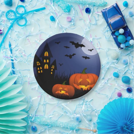 HalloweenpapierTeller Pappteller (Party)