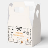 Halloweenparty Geschenkschachtel (Geöffnet)