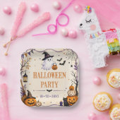 Halloweenparty pappteller (Party)