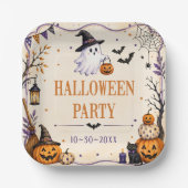 Halloweenparty pappteller (Vorderseite)