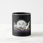 Halloweens beste Freunde Tasse (Zentrum)