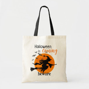 Halloween's coming Beware Tote Bag Tragetasche