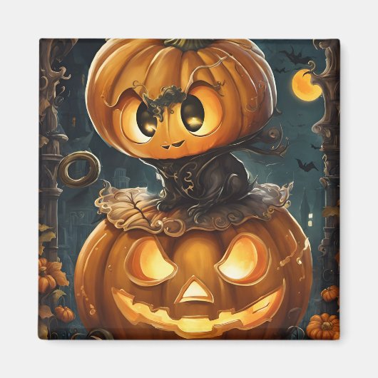 Halloweens Geist Magnet (Vorne)