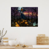 Halloweens Harvest - Scarecrow Poster (Küche)