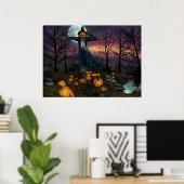 Halloweens Harvest - Scarecrow Poster (Heimbüro)