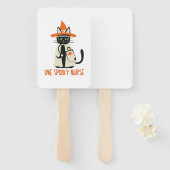 Halloween's Purfect Blend - Eine spukhafte Nurse C Fächer (Vorne und Hinten)