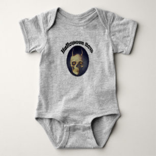 Halloweenschädel-Baby-Bodysuit 2018 Baby Strampler