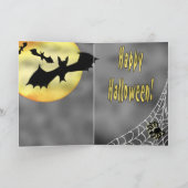 HALLOWEENspinnen u. -SCHLÄGER Karte (Innenseite)