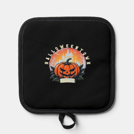 HalloweenTown 1998 Essential T-Shirt Topflappen (Vorderseite)
