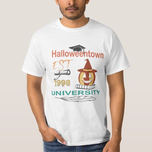 HALLOWEENTOWN EST 1998 UNIVERSITY T-Shirt (Vorderseite)