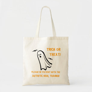Halloweentrick-oder -Leckerei-Tasche - Geist Tragetasche