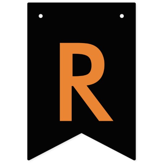 Halloweentrick oder -Leckerei Wimpelkette (Dritte Fahne)