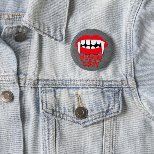 Halloweenvampire-Party-Leckerei-Knopf Button (Beispiel)