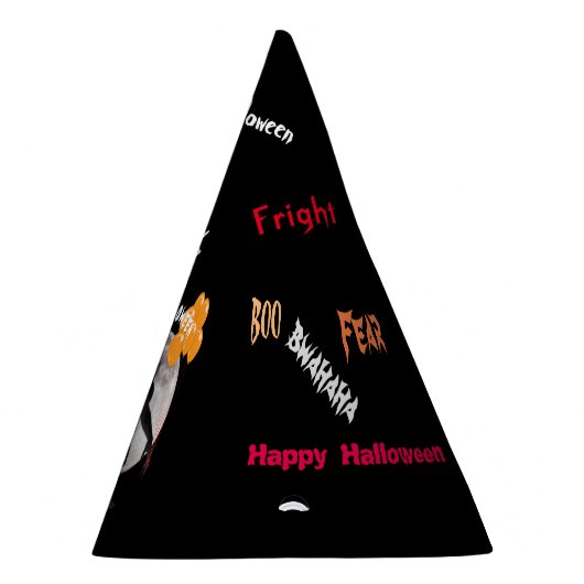 HalloweenWerewolf mit Ballonen Partyhütchen (Rechts)