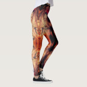 HALLOWEER SPUK GESICHT LEGGINGS (Rechts)