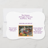 HALLOWEGE DACKEL ROAST INVITATION/ZOLLBAR EINLADUNG (Rückseite)