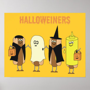 Halloweiners Plakat