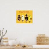 Halloweiners Poster (Küche)