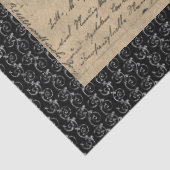 HALLOWEITE BLACK-ROSE SEIDENPAPIER (Detail)