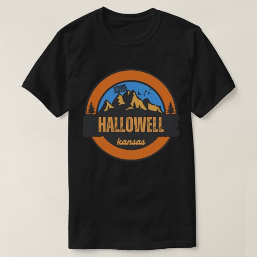 Hallowell, Kansas T-Shirt (Design vorne)