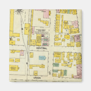 Hallowell, Kennebec Landkreis und Maine 2 Magnet