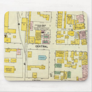 Hallowell, Kennebec Landkreis und Maine 2 Mousepad
