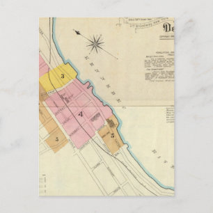 Hallowell, Kennebec-Landkreis und Maine Postkarte