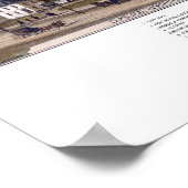 Hallowell, ME Panorama Karte - 1878 Poster (Ecke)