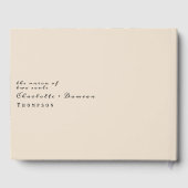 Hallowen Gothic Skulls Tarot The Lovers Wedding Gästebuch (Rückseite)