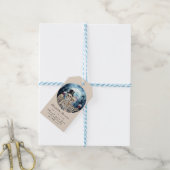 Hallowen Gothic Skulls Tarot The Lovers Wedding Geschenkanhänger (Mit Garn)