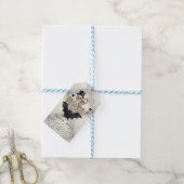 Hallowen Gothic Skulls Tarot The Lovers Wedding Geschenkanhänger (Mit Garn)