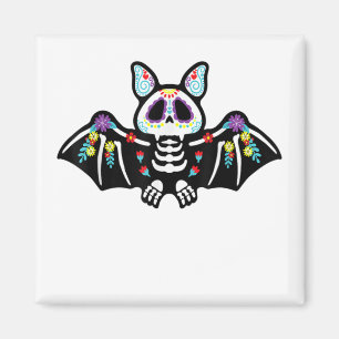 Hallowen mexikanische Holiday Men Women Bat Lover Magnet