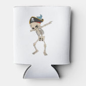 Hallowen Skeleton Pirate Dab Dance Dosenkühler (Vorderseite)