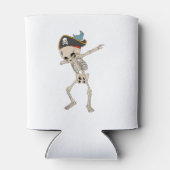 Hallowen Skeleton Pirate Dab Dance Dosenkühler (Rückseite)
