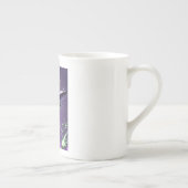 Hallowen Sorcerer Cat Porzellantasse (Rechts)