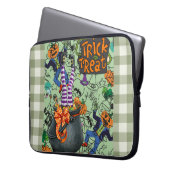 Hallowen, Trick oder Treat Electronics Bag Laptopschutzhülle (Vorderseite Links)